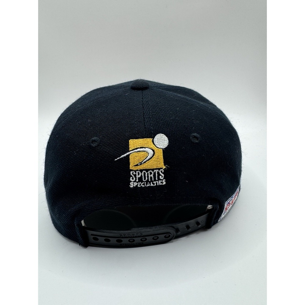 Vintage Steelers Snapback Hat Sports Specialties Grid Style NFL Pro - Picture 4 of 9